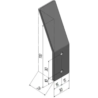 Крючки Aquanet Магнум 336614 белый матовый